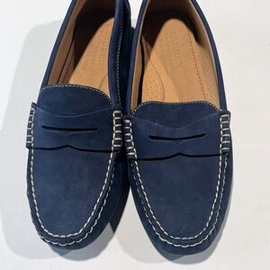 Lauren Ralph Lauren Navy Blue Loafers